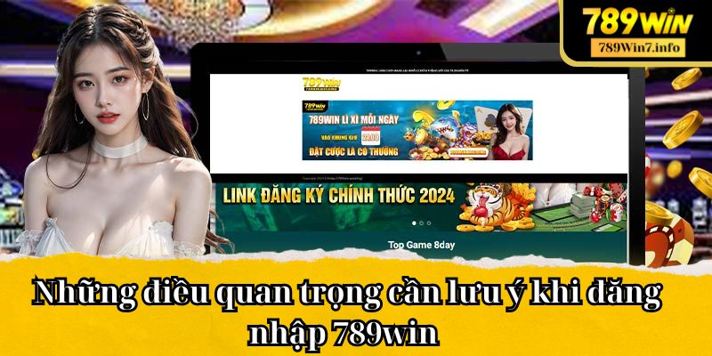 Những điều quan trọng cần lưu ý khi đăng nhập 789win